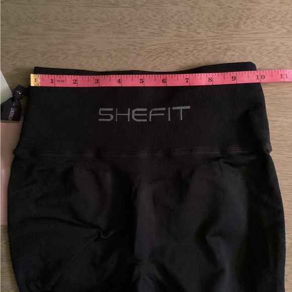 Shefit Seamless Black Leggings Size Small with Laundry Bag NWT - Picture 9 of 14